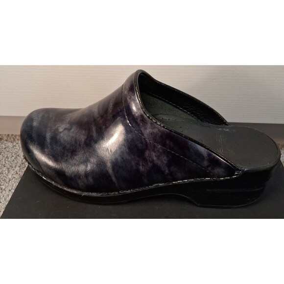 Dansko Marbled Patent Clog Nursing Comfort Shoe Womens Size 37 US 6.5-7 - Picture 7 of 13